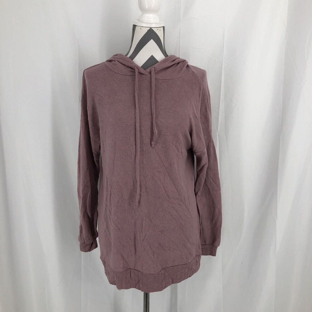 Liberty Love Womens Maternity Hooded Sweatshirt Size Small